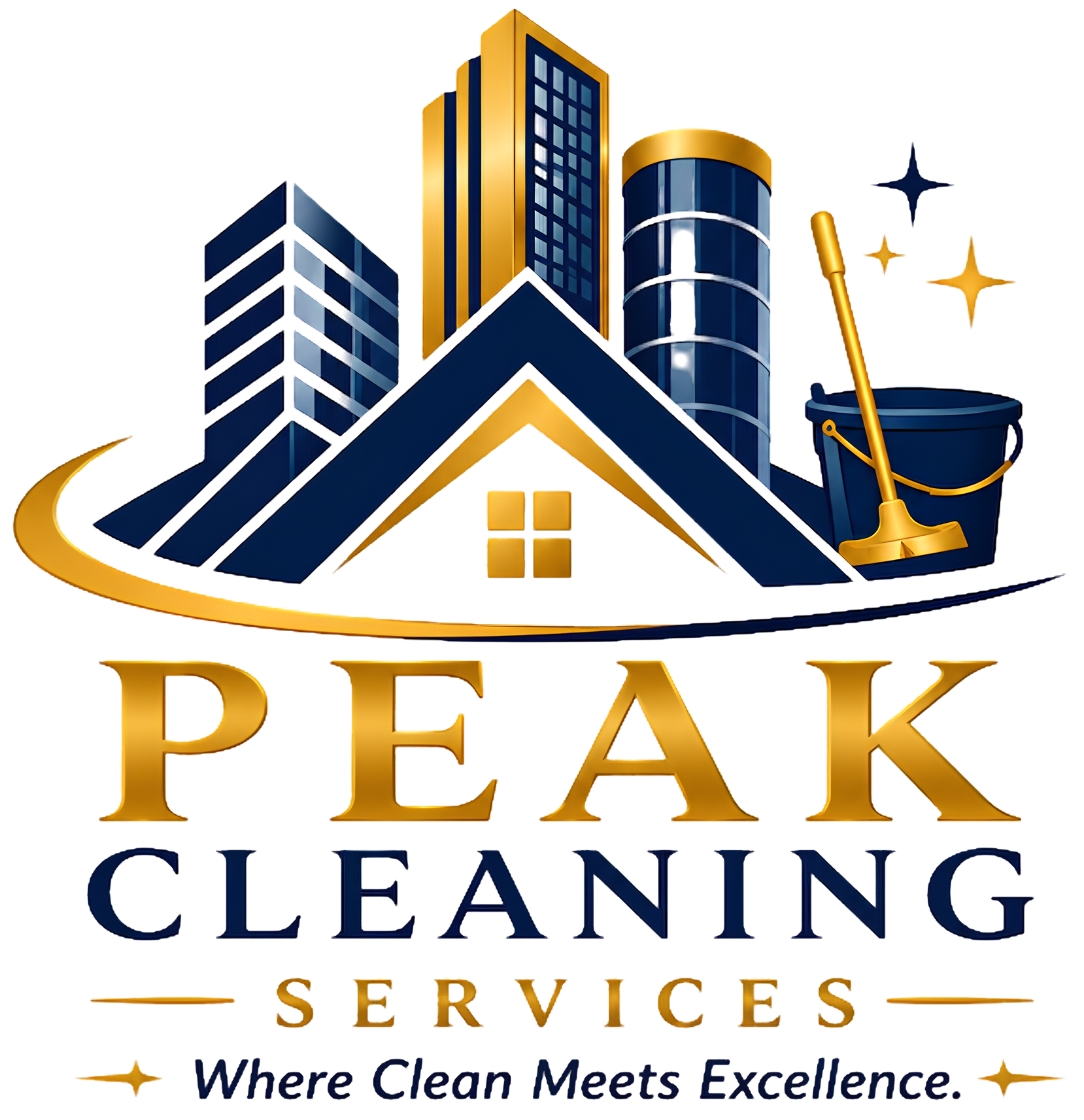 1.Peak Cleaning Services logo